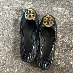 Tori Burch Black Flats